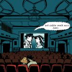 Emma und Amir im Berliner Passage-Kino, Neukölln, Paris, Bogart und Bacall, Kinosaal